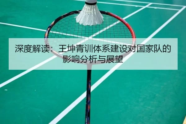 深度解读：王坤青训体系建设对国家队的影响分析与展望
